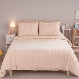 Polyester Microfiber Quilt Cover And Pillowcase (Option: 229cmx229cm)