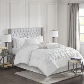 7 Piece Tufted Comforter Set (Color: as Pic)