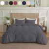 Serta Simply Clean Solid Duvet cover King